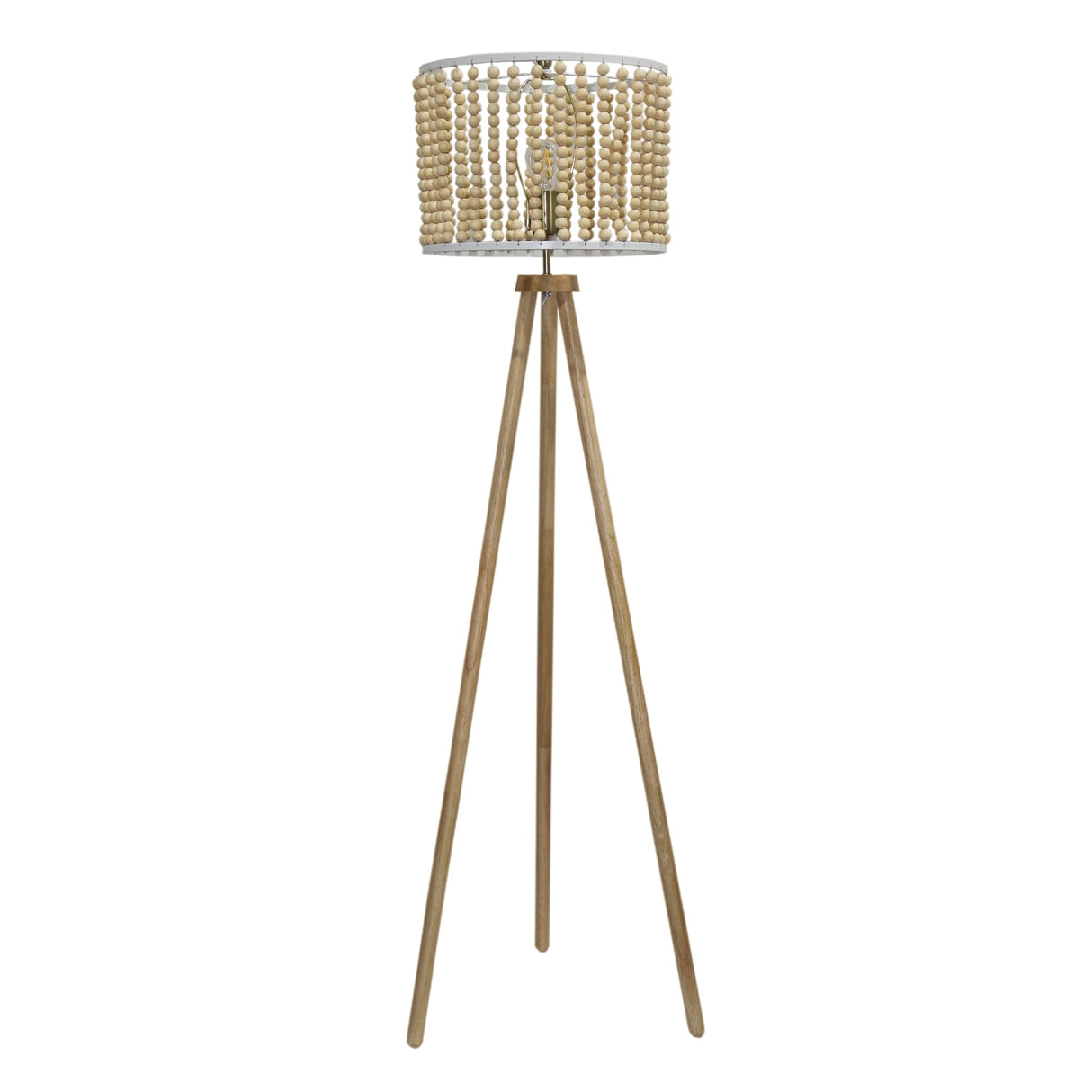 Brillo Three Legged Floor Lamp Natural from Ashcroft Furniture - Luna Furniture