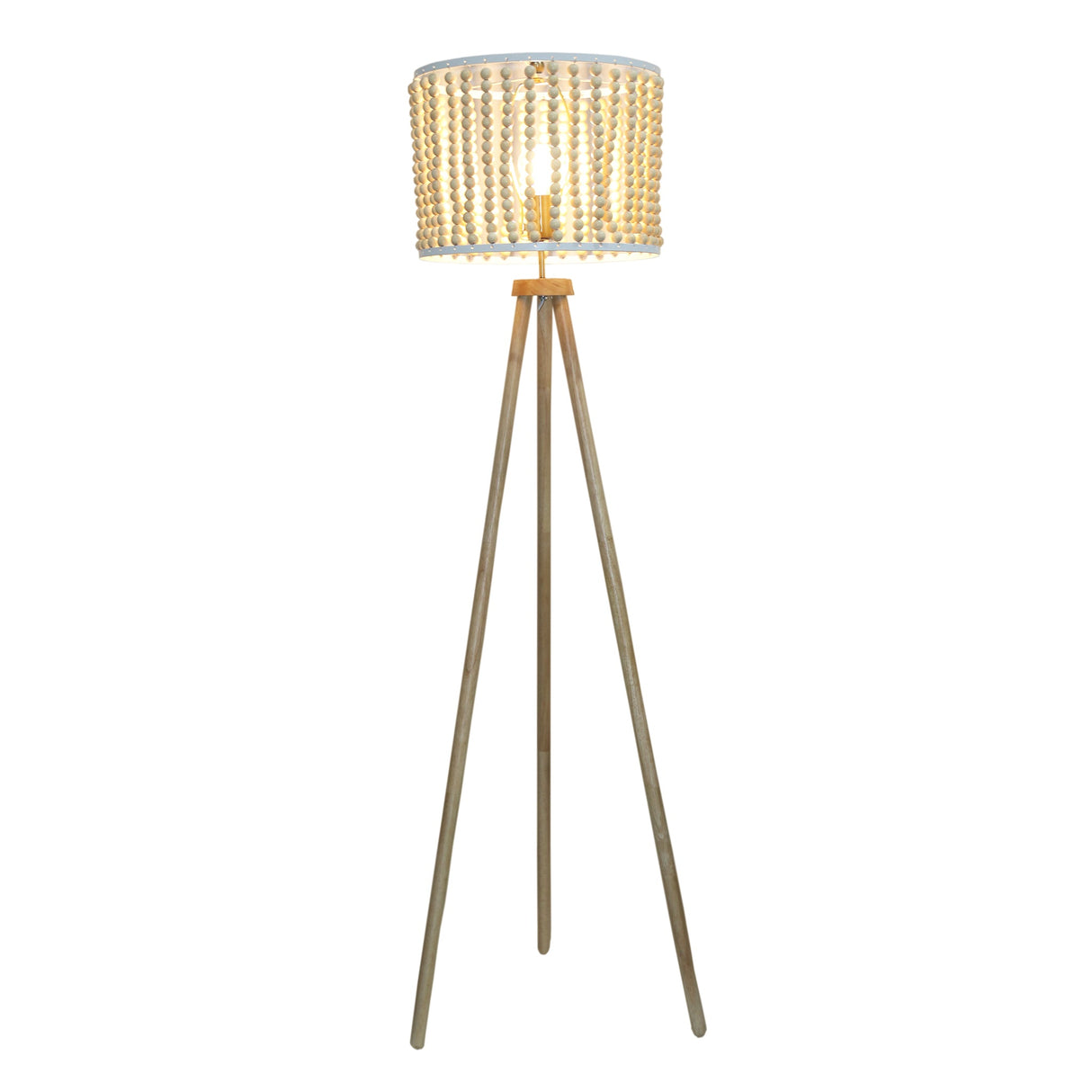 Brillo Three Legged Floor Lamp Natural from Ashcroft Furniture - Luna Furniture