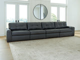 Brindley Pier Fog 4-Piece Sectional from Ashley - Luna Furniture