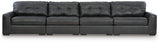 Brindley Pier Fog 4-Piece Sectional from Ashley - Luna Furniture