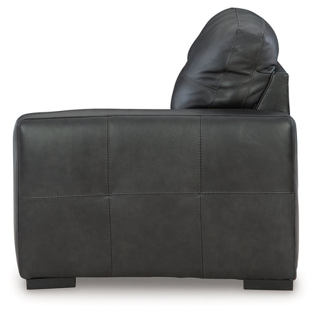 Brindley Pier Fog Right-Arm Facing Corner Chair from Ashley - Luna Furniture