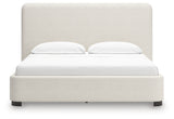 Brintstreet Beige California King Upholstered Bed from Ashley - Luna Furniture