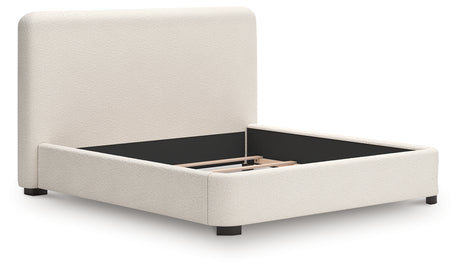 Brintstreet Beige King Upholstered Bed from Ashley - Luna Furniture