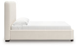 Brintstreet Beige King Upholstered Bed from Ashley - Luna Furniture