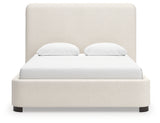 Brintstreet Beige Queen Upholstered Bed from Ashley - Luna Furniture