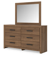 Broachmyn Auburn Dresser and Mirror from Ashley - Luna Furniture