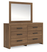 Broachmyn Auburn Dresser and Mirror from Ashley - Luna Furniture