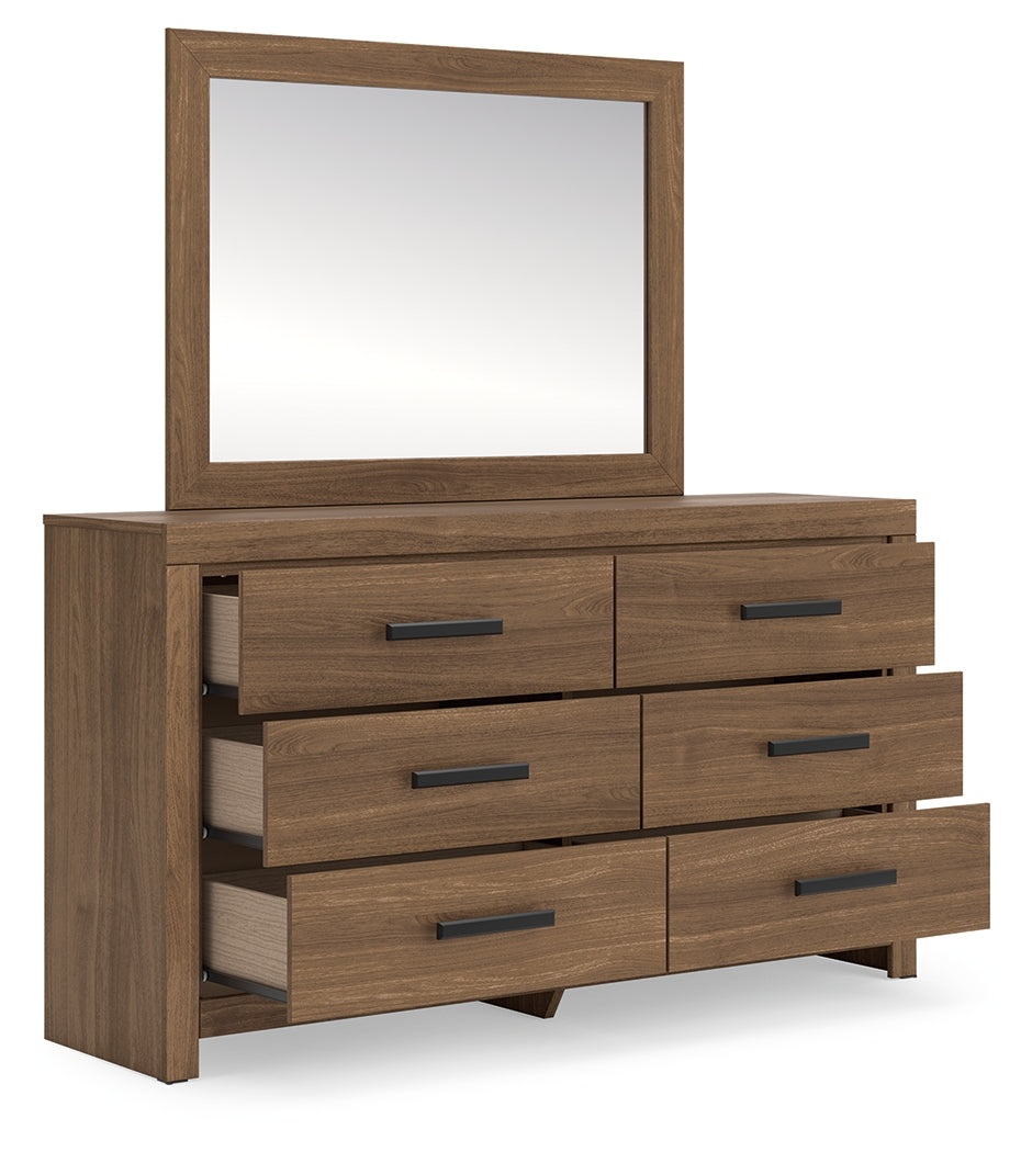 Broachmyn Auburn Dresser and Mirror from Ashley - Luna Furniture