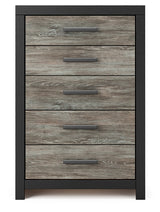 Broachmyn Black/Gray Chest of Drawers from Ashley - Luna Furniture