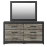 Broachmyn Black/Gray Dresser and Mirror from Ashley - Luna Furniture