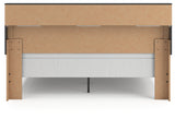 Broachmyn Black/Gray King Bookcase Panel Bed from Ashley - Luna Furniture