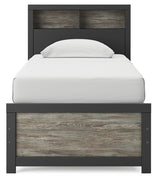Broachmyn Black/Gray Bookcase Youth Panel Bedroom Set from Ashley - Luna Furniture