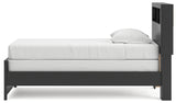 Broachmyn Black/Gray Bookcase Youth Panel Bedroom Set from Ashley - Luna Furniture