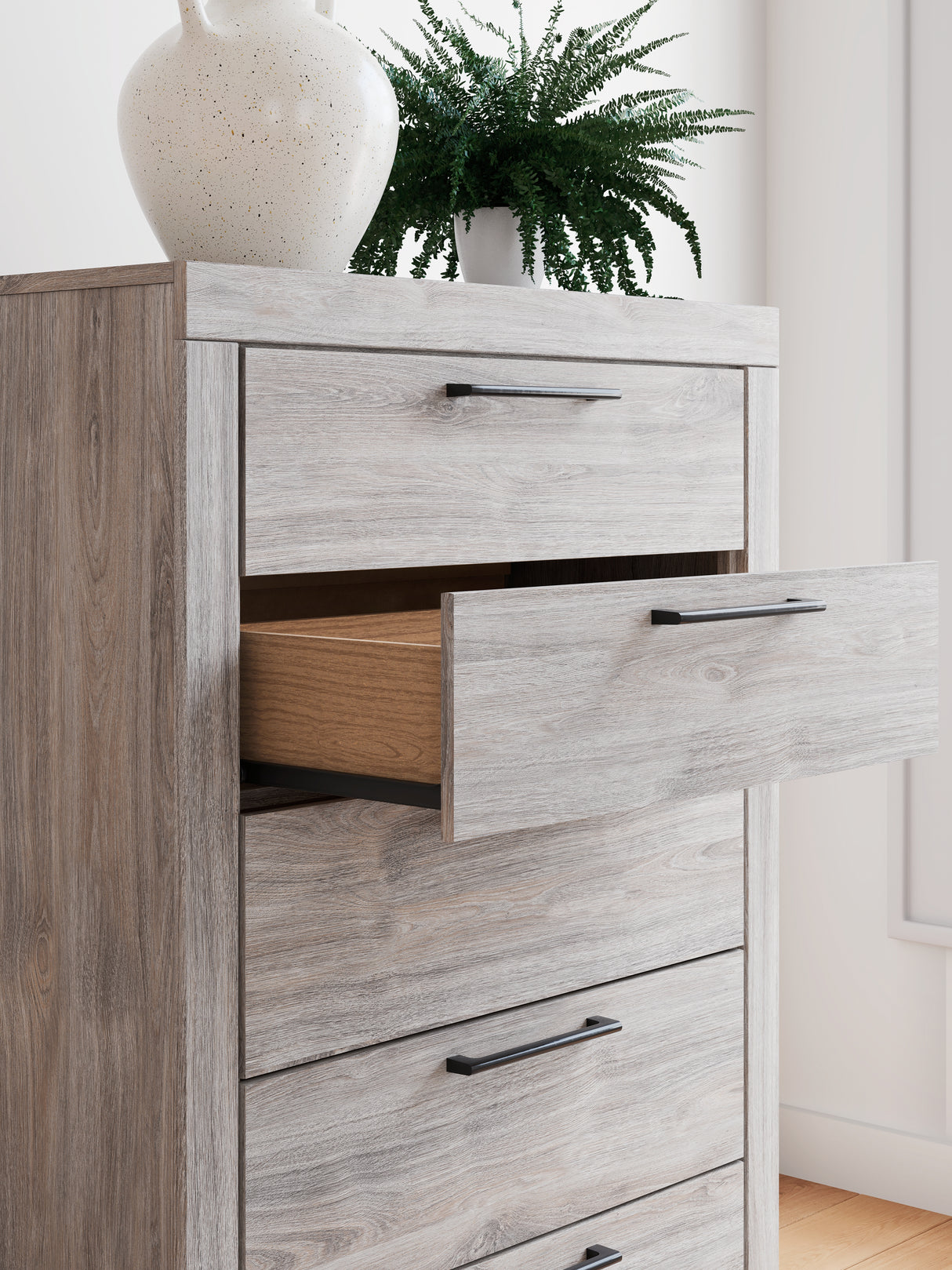Broachmyn Gray Chest of Drawers from Ashley Furniture - Luna Furniture