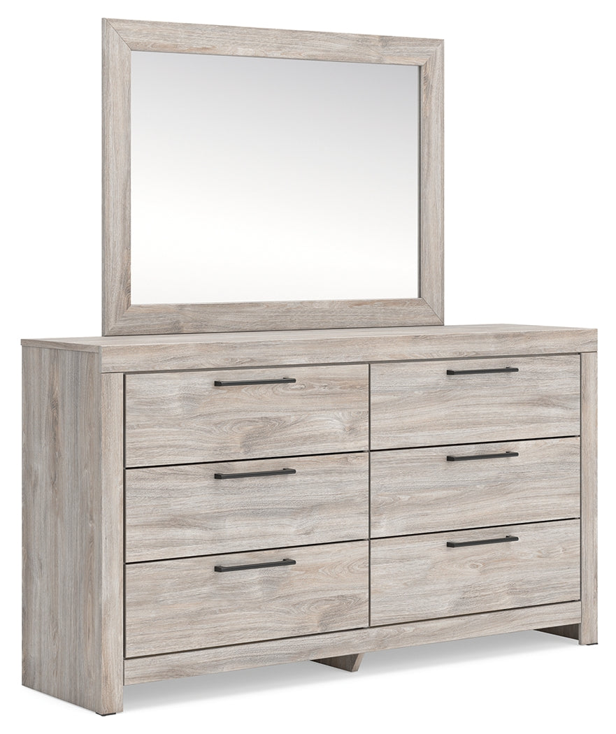 Broachmyn Gray Dresser and Mirror from Ashley Furniture - Luna Furniture