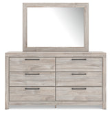 Broachmyn Gray Dresser and Mirror from Ashley Furniture - Luna Furniture
