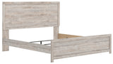 Broachmyn Gray King Panel Bed from Ashley - Luna Furniture