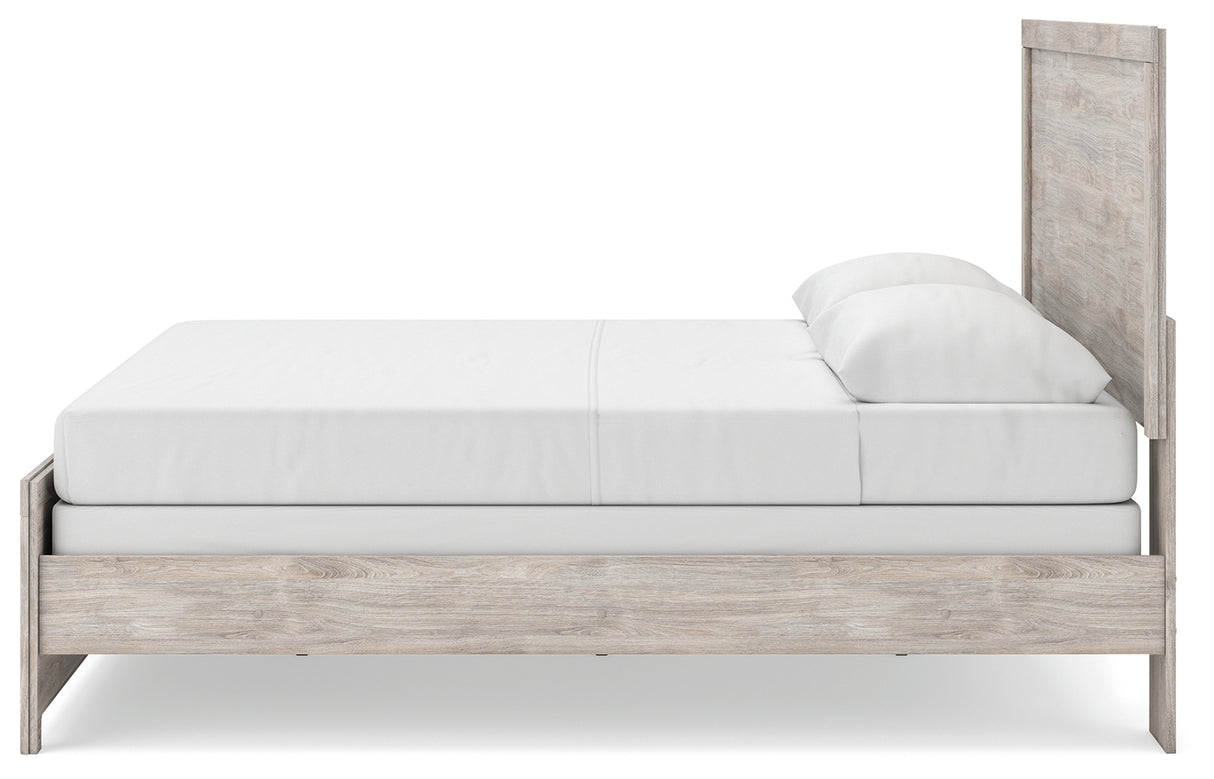 Broachmyn Gray King Panel Bed from Ashley - Luna Furniture