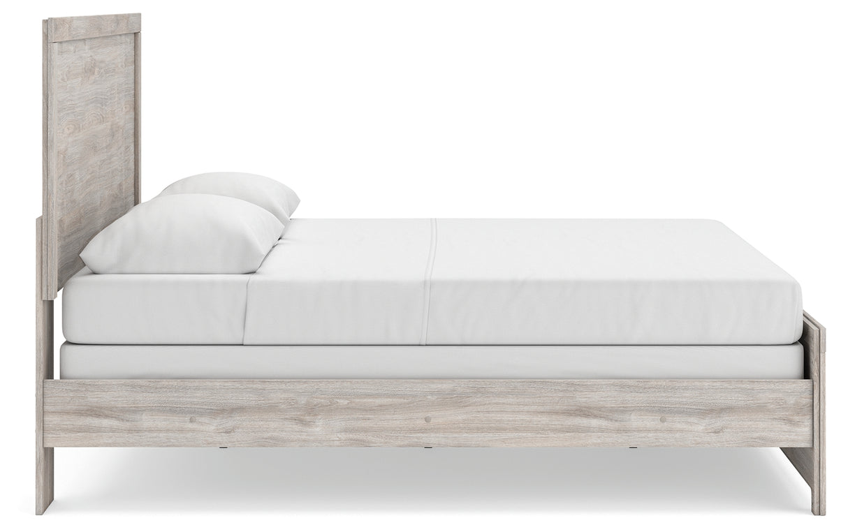 Broachmyn Gray King Panel Bed from Ashley - Luna Furniture