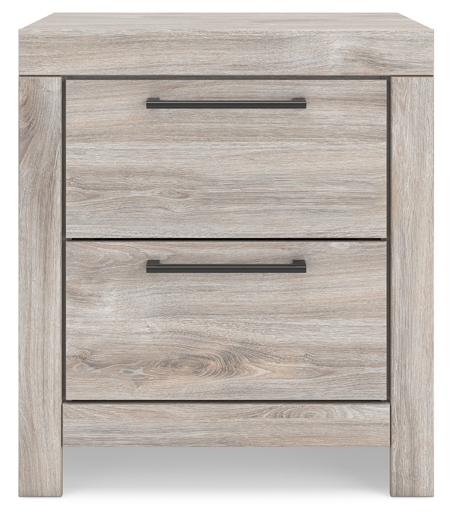 Broachmyn Gray Nightstand from Ashley - Luna Furniture