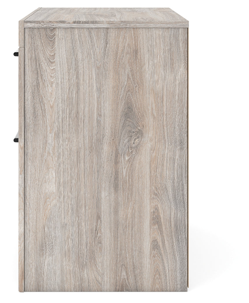 Broachmyn Gray Nightstand from Ashley - Luna Furniture