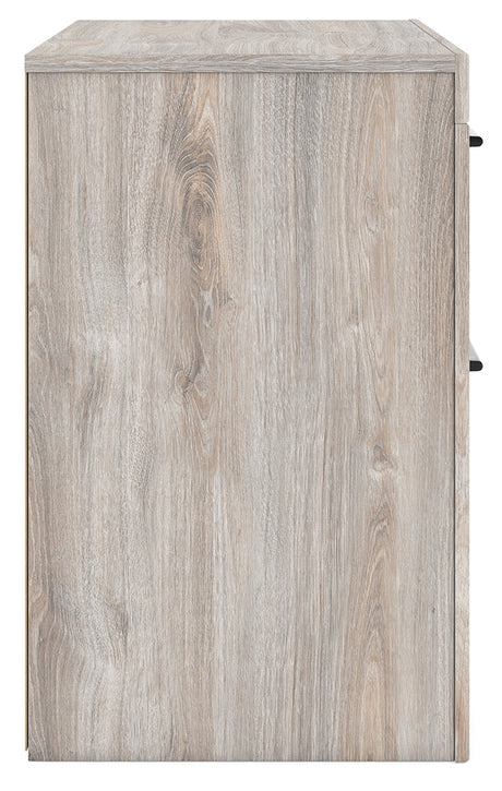 Broachmyn Gray Nightstand from Ashley - Luna Furniture