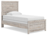 Broachmyn Gray Twin Panel Bed from Ashley - Luna Furniture