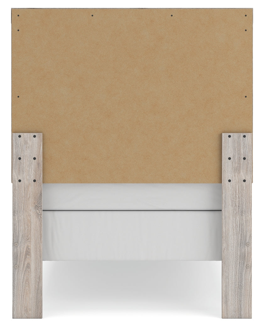 Broachmyn Gray Twin Panel Bed from Ashley - Luna Furniture