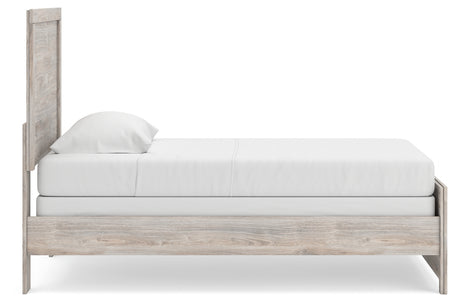 Broachmyn Gray Twin Panel Bed from Ashley - Luna Furniture