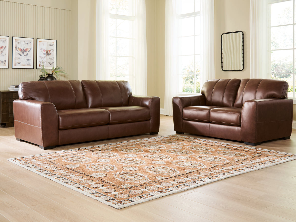 Brogliano Sofa and Loveseat in Canyon from Ashley - Luna Furniture