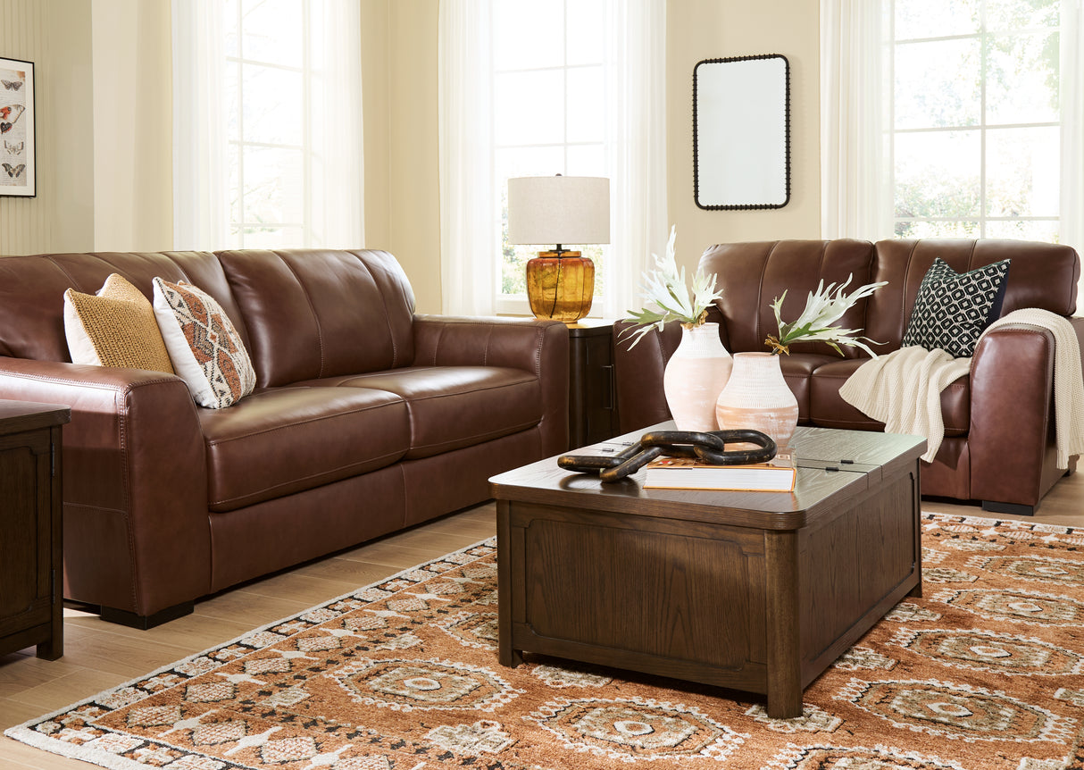 Brogliano Sofa and Loveseat in Canyon from Ashley - Luna Furniture