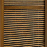 Browning Walnut 4-Panel Bamboo Room Divider Folding Screen from Coaster - Luna Furniture