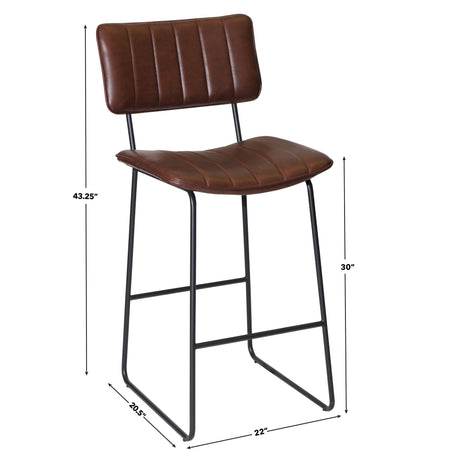 Tribeca 30″ Bar Stool from Steve Silver - Luna Furniture