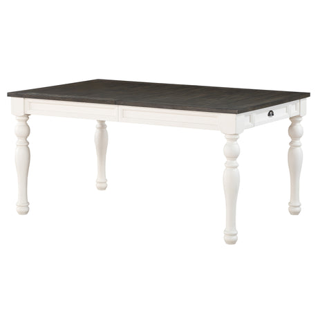 Joanna 6 Piece Bench Dining Set(Table, Bench with Back & 4 Side Chairs) from Steve Silver - Luna Furniture