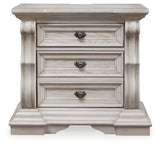 Bruchandi Antique White Nightstand from Ashley - Luna Furniture