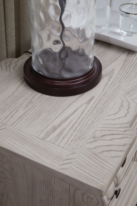 Bruchandi Antique White Nightstand from Ashley - Luna Furniture