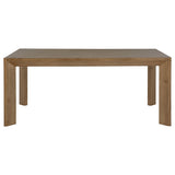 Bruner 5-piece 72-inch Rectangular Dining Set Natural Brown from Coaster - Luna Furniture