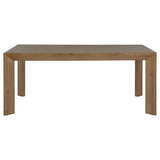 Bruner Natural Brown Rectangular Dining Table from Coaster - Luna Furniture