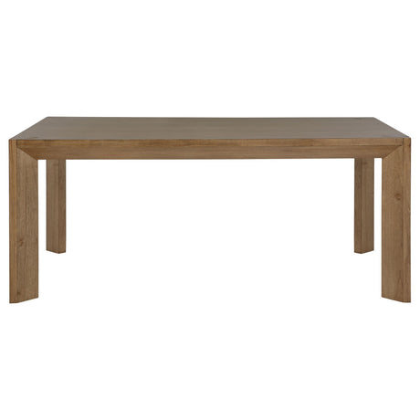 Bruner Natural Brown Rectangular Dining Table from Coaster - Luna Furniture