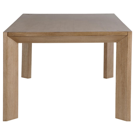 Bruner Natural Brown Rectangular Dining Table from Coaster - Luna Furniture