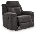 Brysonview Charcoal Recliner from Ashley - Luna Furniture