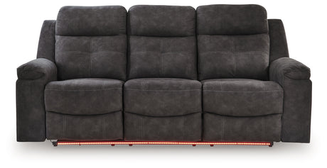 Brysonview Charcoal Reclining Sofa from Ashley - Luna Furniture