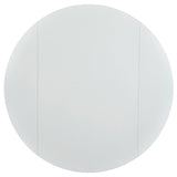 Bucknell White 3-Piece Round Drop Leaf Dining Set from Coaster - Luna Furniture