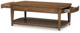 Burkbyer Brown Coffee Table from Ashley - Luna Furniture