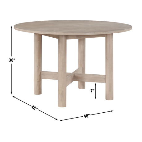 Gabby 48-inch Round Dining Table from Steve Silver - Luna Furniture