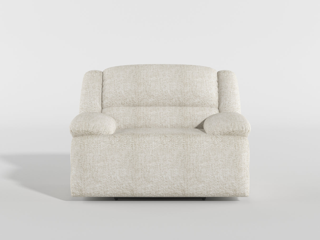 Caliber Beige Power Reclining Chair from Homelegance - Luna Furniture