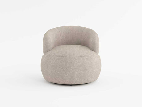 Ruvo Light Brown Swivel Accent Chair from Homelegance - Luna Furniture