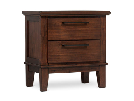 Watson Brown Queen Upholstered Storage Panel Bed from Homelegance - Luna Furniture