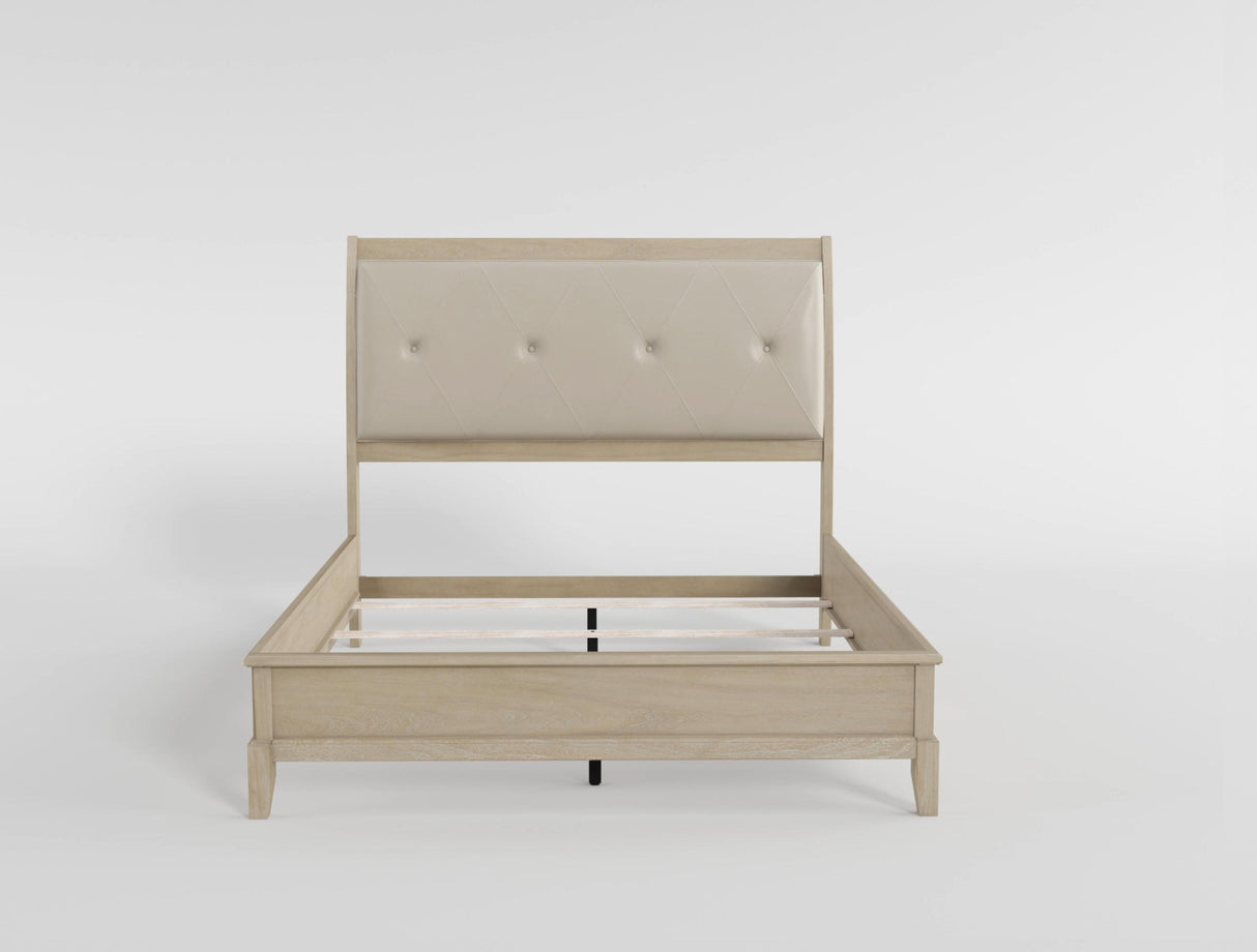 Cotterill Beige Full Bed from Homelegance - Luna Furniture