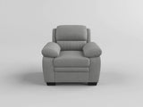 Holleman Dark Gray Living Room Chair from Homelegance - Luna Furniture
